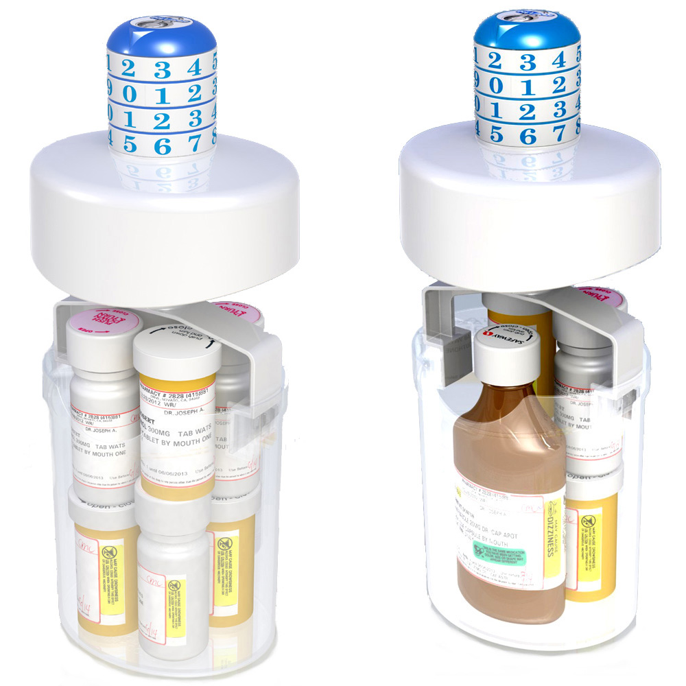 Pill Pod Drug Lock Box